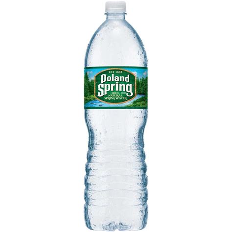 what is the ph of poland spring bottled water